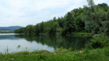 Allein auf dem See