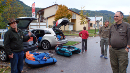 Lac de la Moselotte 2010 - Die Flyfishingcracks machen sich bereit...