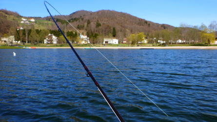 April 2012 - starker Fisch im Drill...