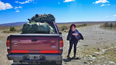 Erster Halt zwischen El Calafate und dem Lago Strobel aka Jurassic Lake