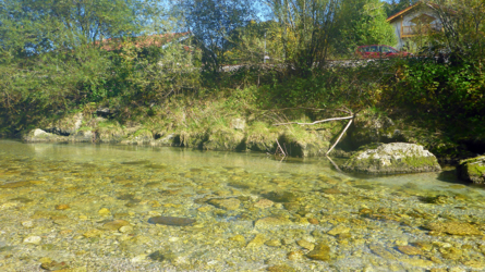 Kristallklares Wasser