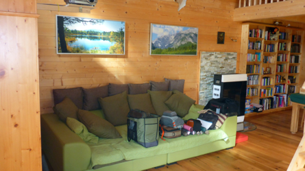 Noch ein paar Bilder unserer Super-Unterkunft in Traunstein - gebucht über airbnb