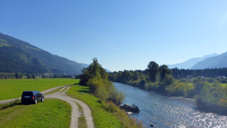 1.10.2014: Herrliches Herbstwetter im Gailtal bei Stranig