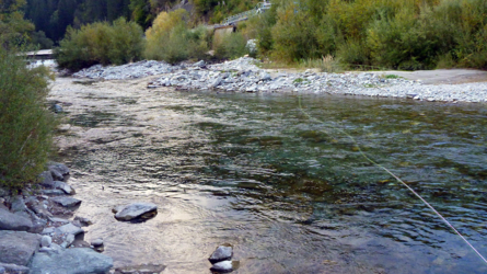 Unterhalb der Schlucht bei Kötschach
