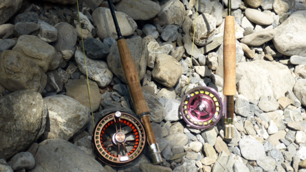 Guess which is the girlie's reel...