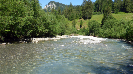 Oberhalb der Schlucht