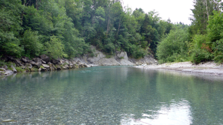 Wunderbares Fliegenfischer-Wasser