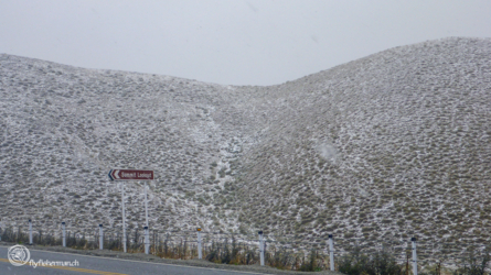 Wintereinbruch am Lindis Pass