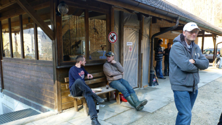 Mittagspause bei der Brutanstalt - 1. März 2012