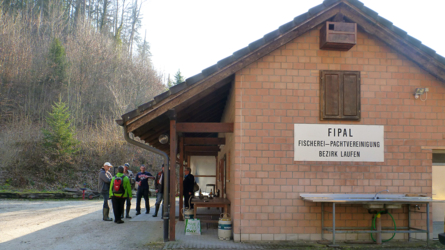 Unsere Brutanlage an der Birs - 1. März 2012