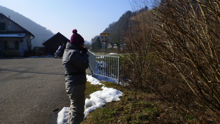 Kalter Märztag - Riederwald Birs 2013