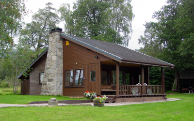 Das Fischerhaus direkt am Spey