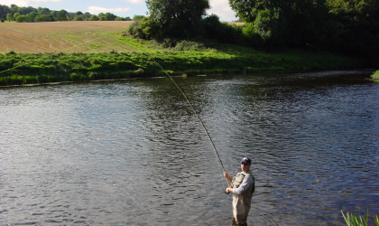 Finally fish on!