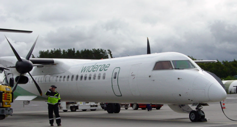 Oslo - Trondheim mit einer Fokker von Wiederoe