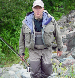 Hard core fisherman!