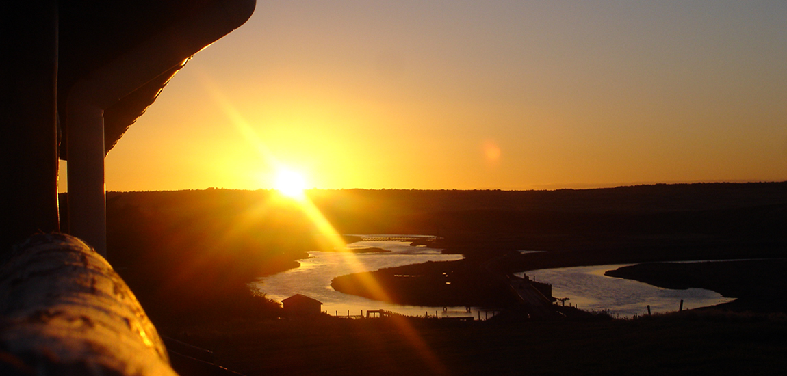 Sunrise at Cameron Lodge - Chile 2007